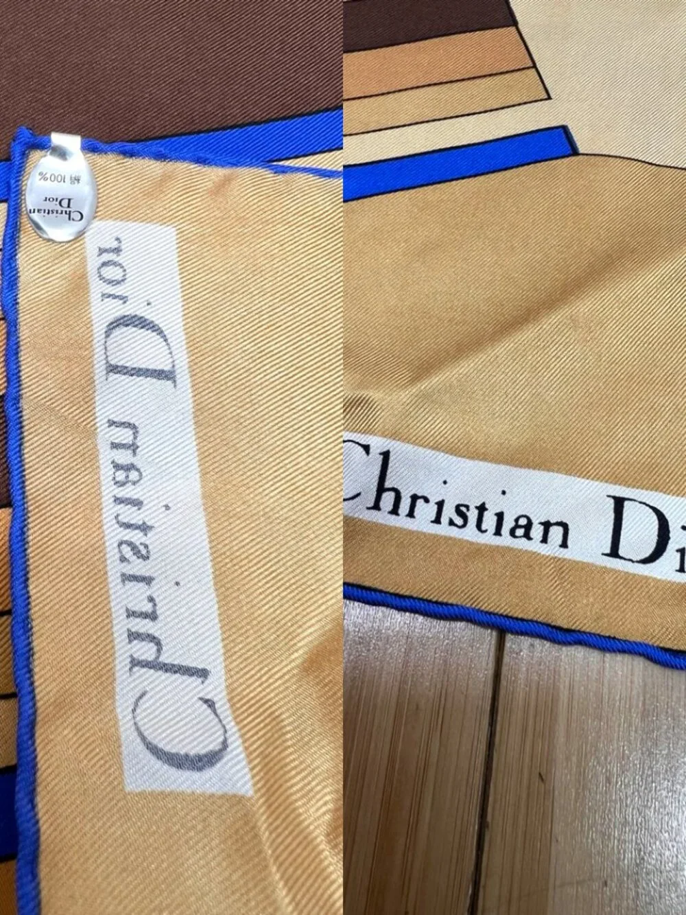 New-Christian Dior  100% silk SatinNeck-Chief 20